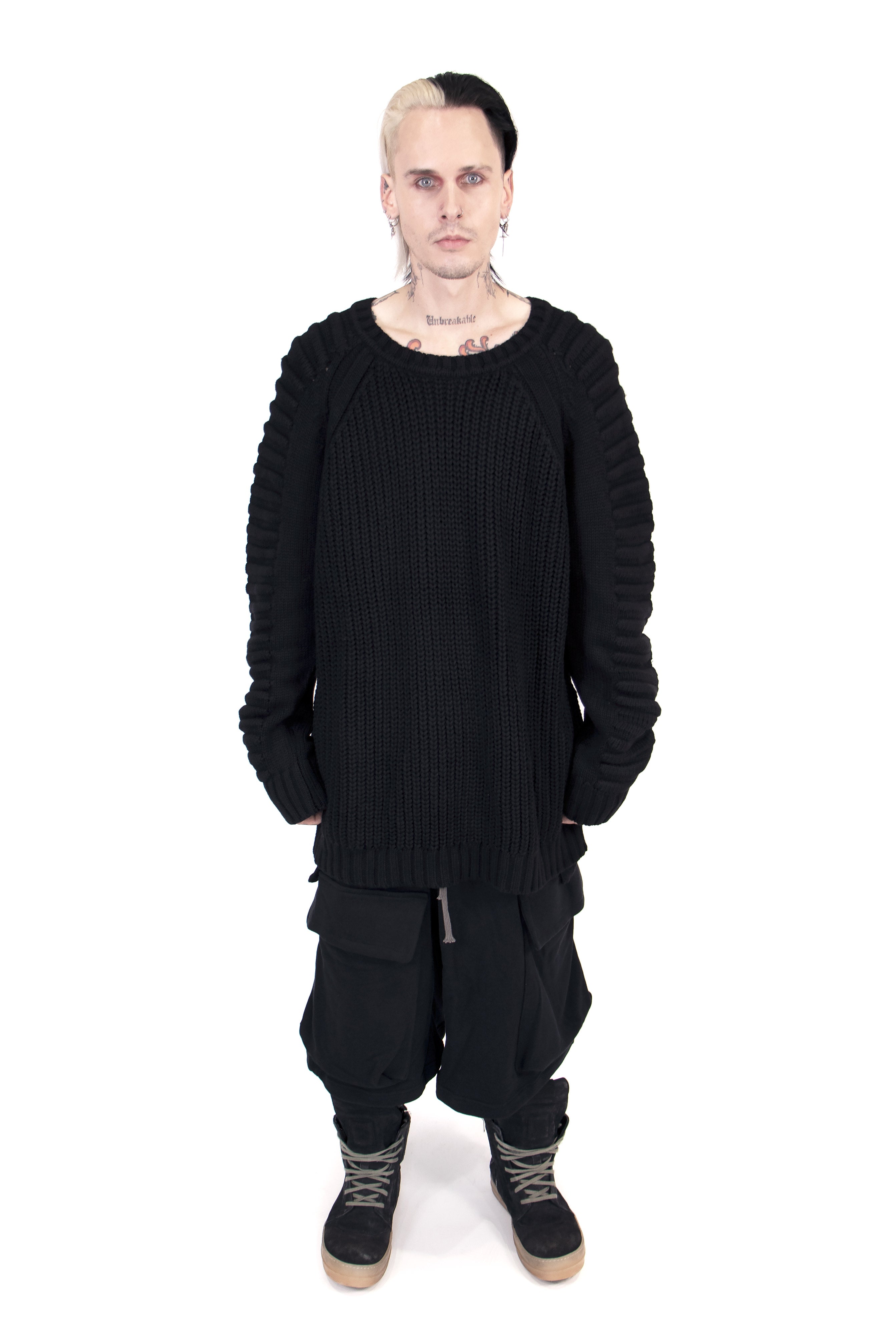 A.F ARTEFACT CABLE KNIT PULL OVER – L a s t l y