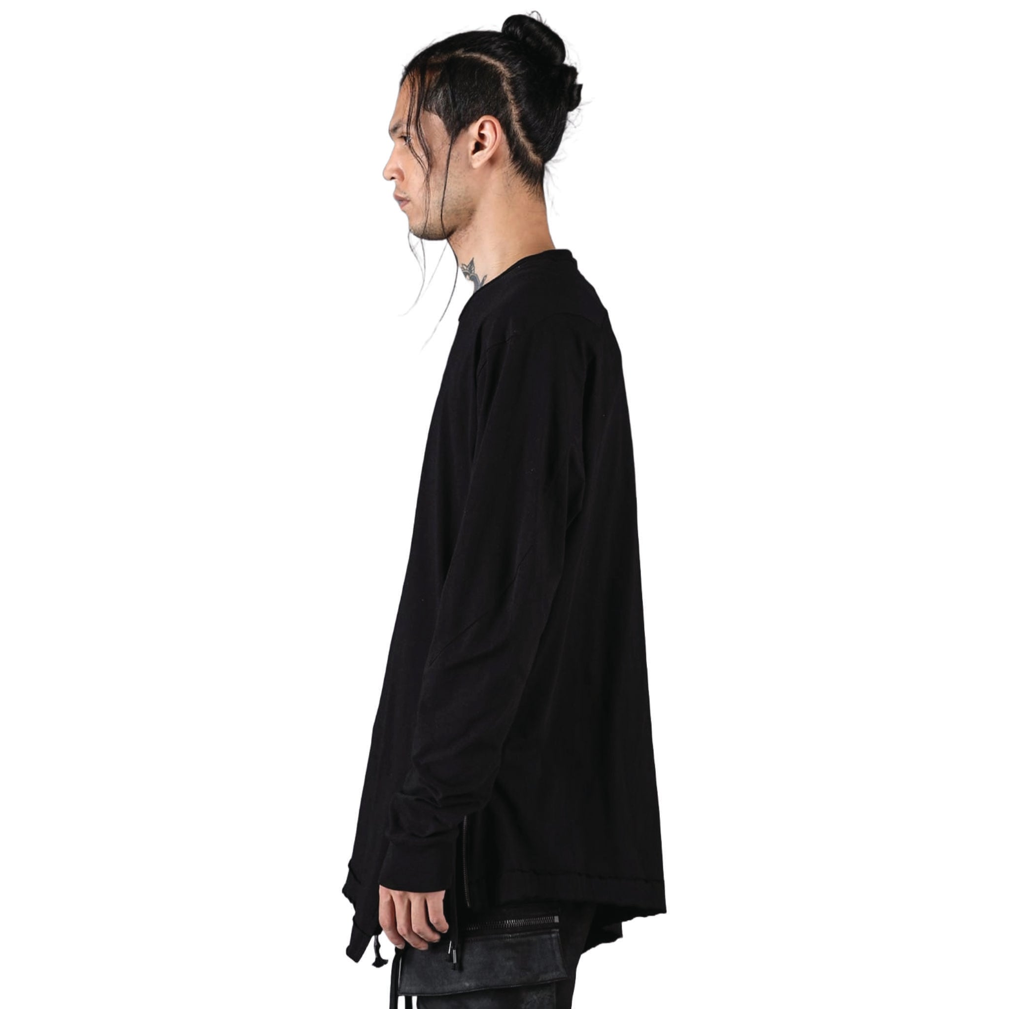 D:Hygen Side Zip Long Sleeve T-Shirt