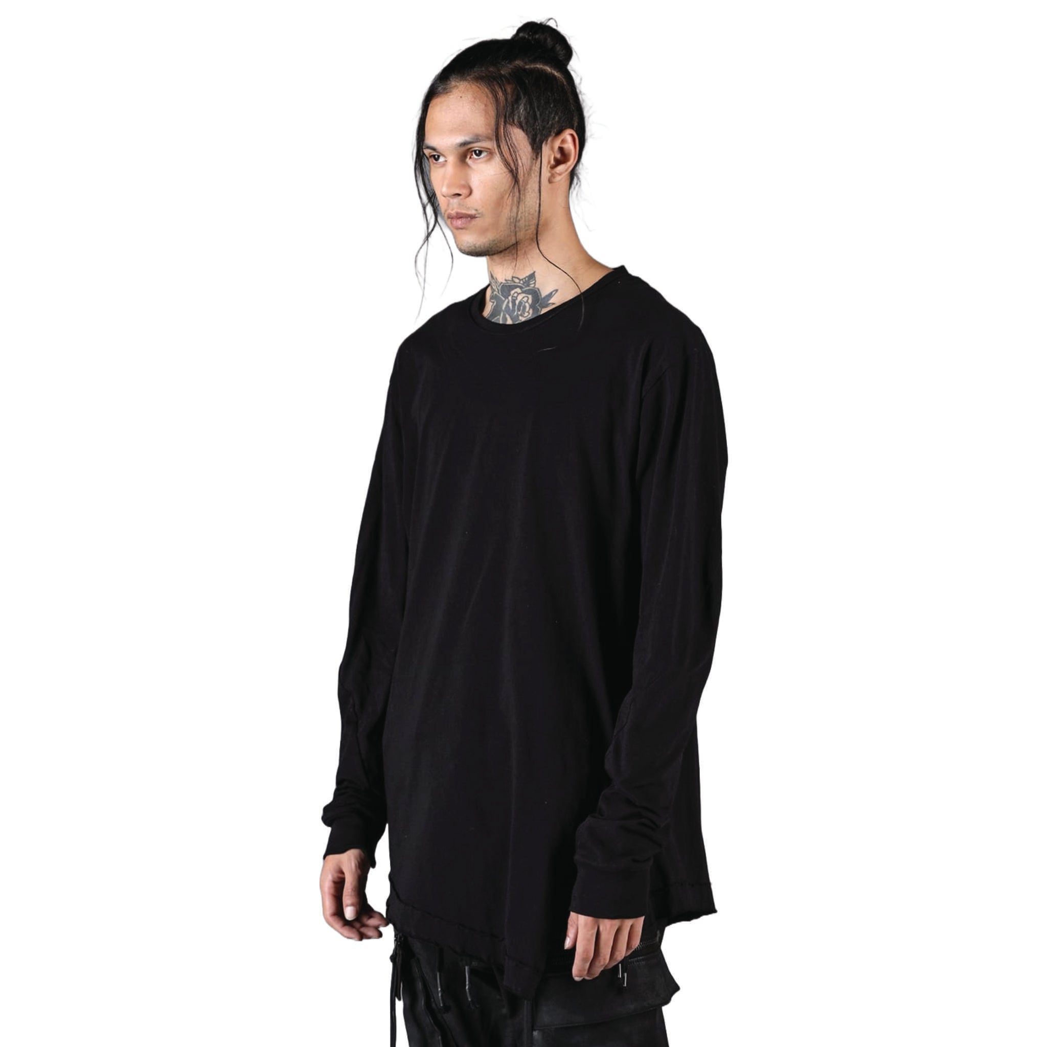 D:Hygen Side Zip Long Sleeve T-Shirt