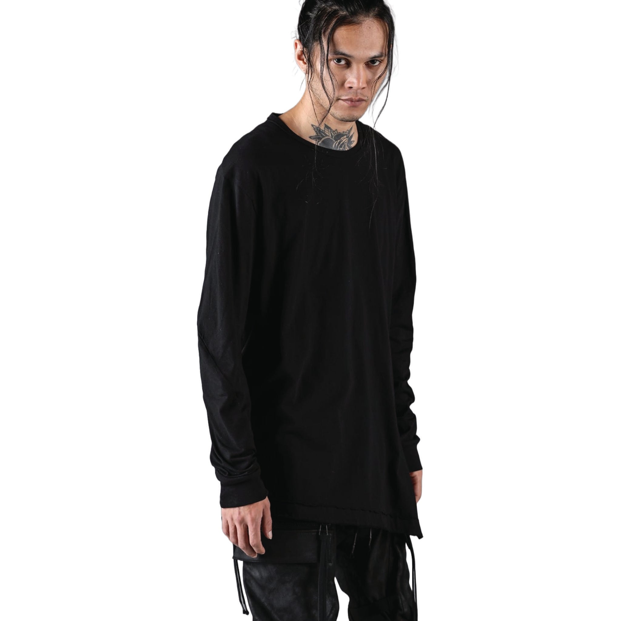 D:Hygen Side Zip Long Sleeve T-Shirt