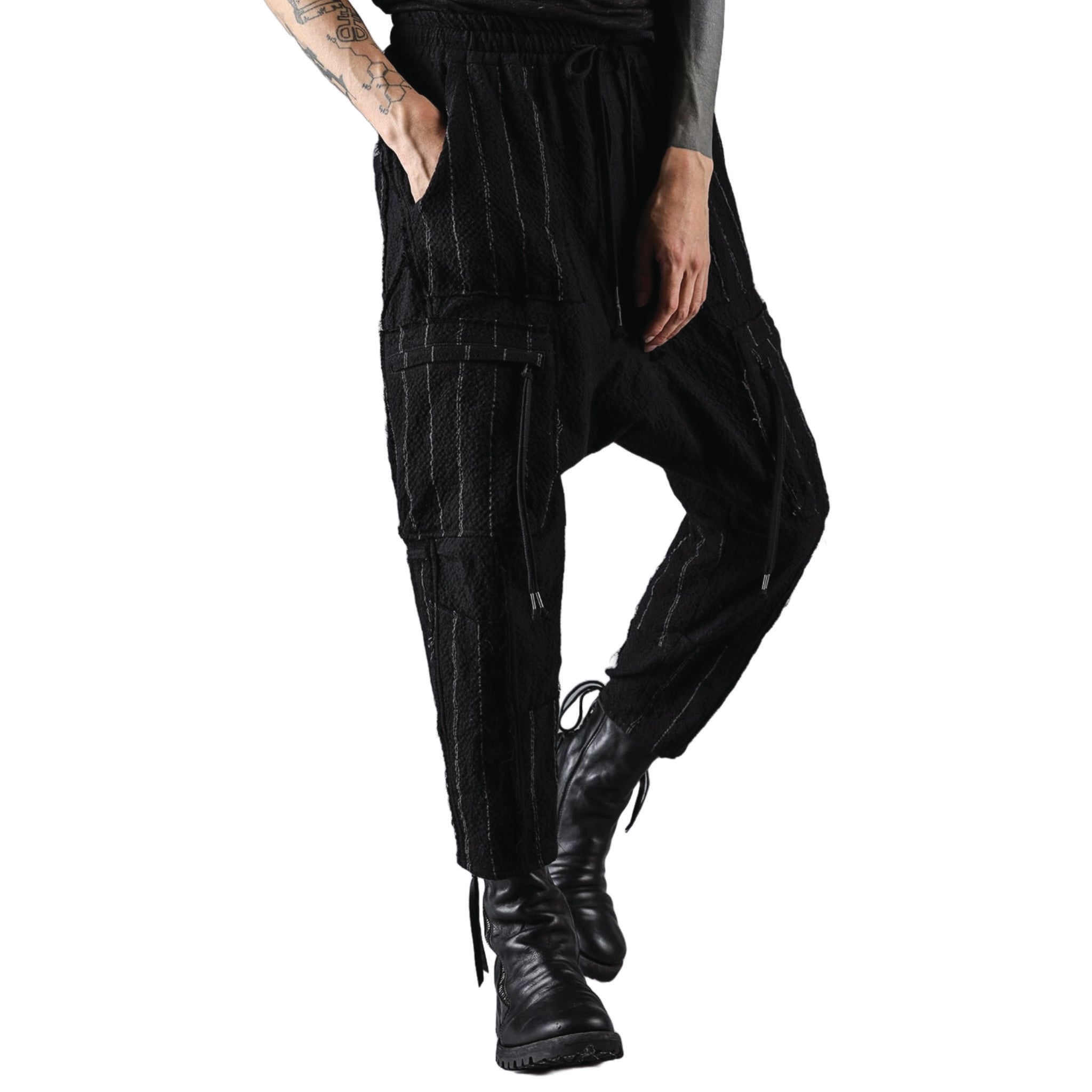 D:Hygen Chalk Stripe Taper Pant