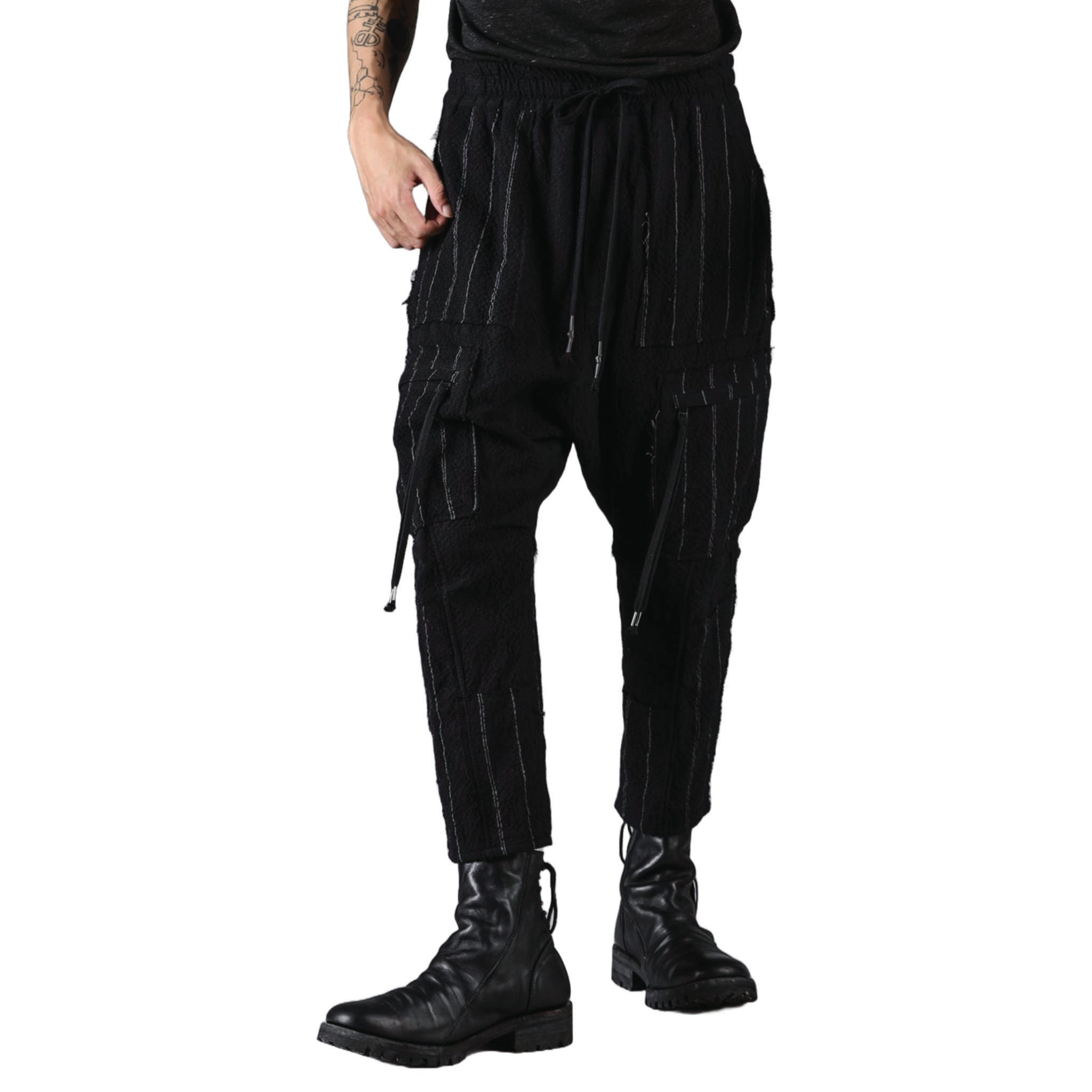 D:Hygen Chalk Stripe Taper Pant