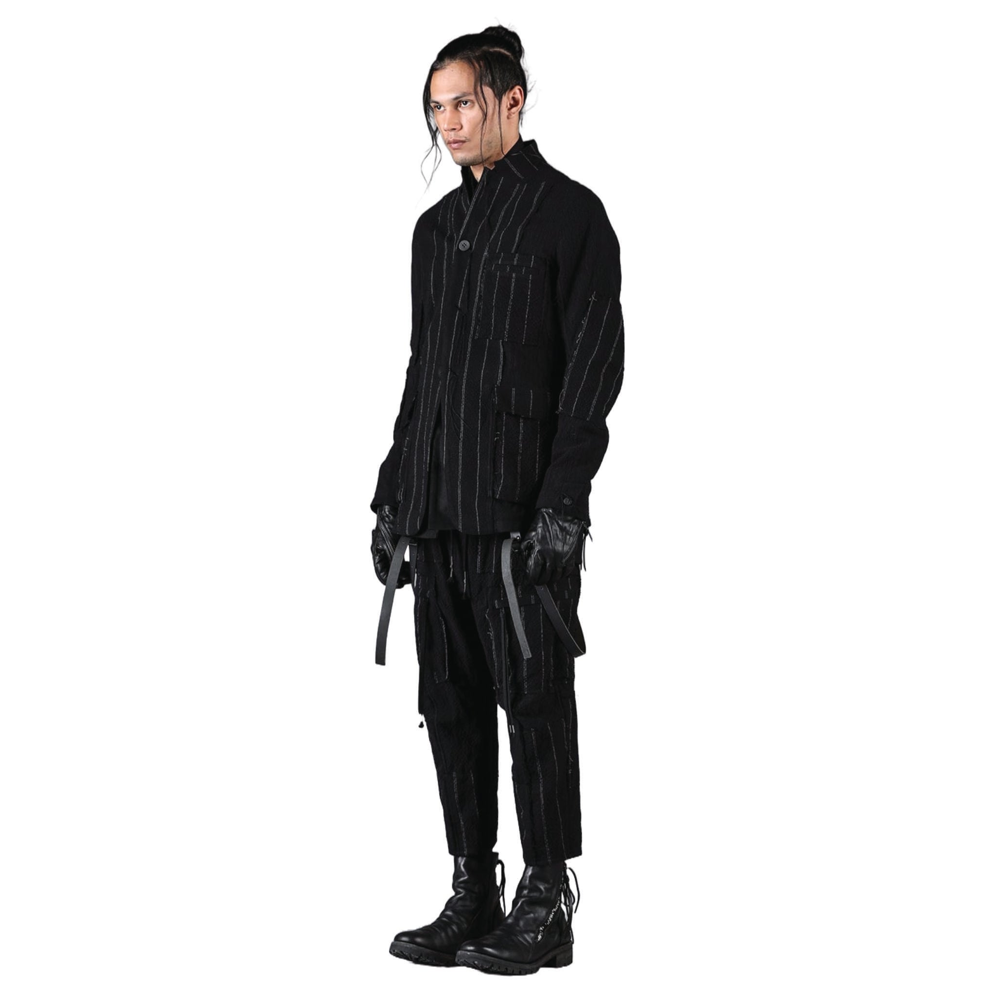 D:Hygen Chalk Stripe Taper Pant