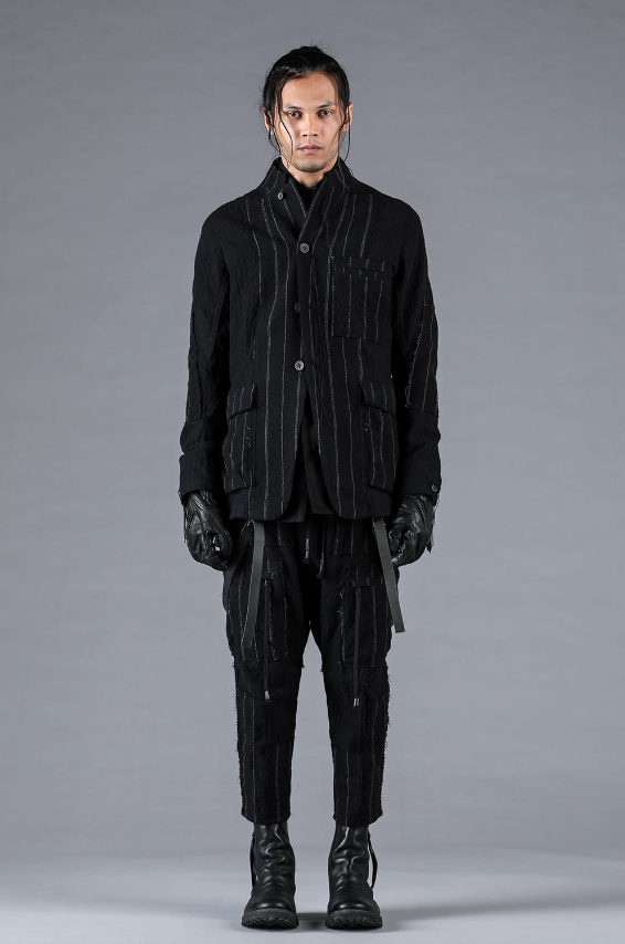 D:Hygen Chalk Stripe Taper Pant