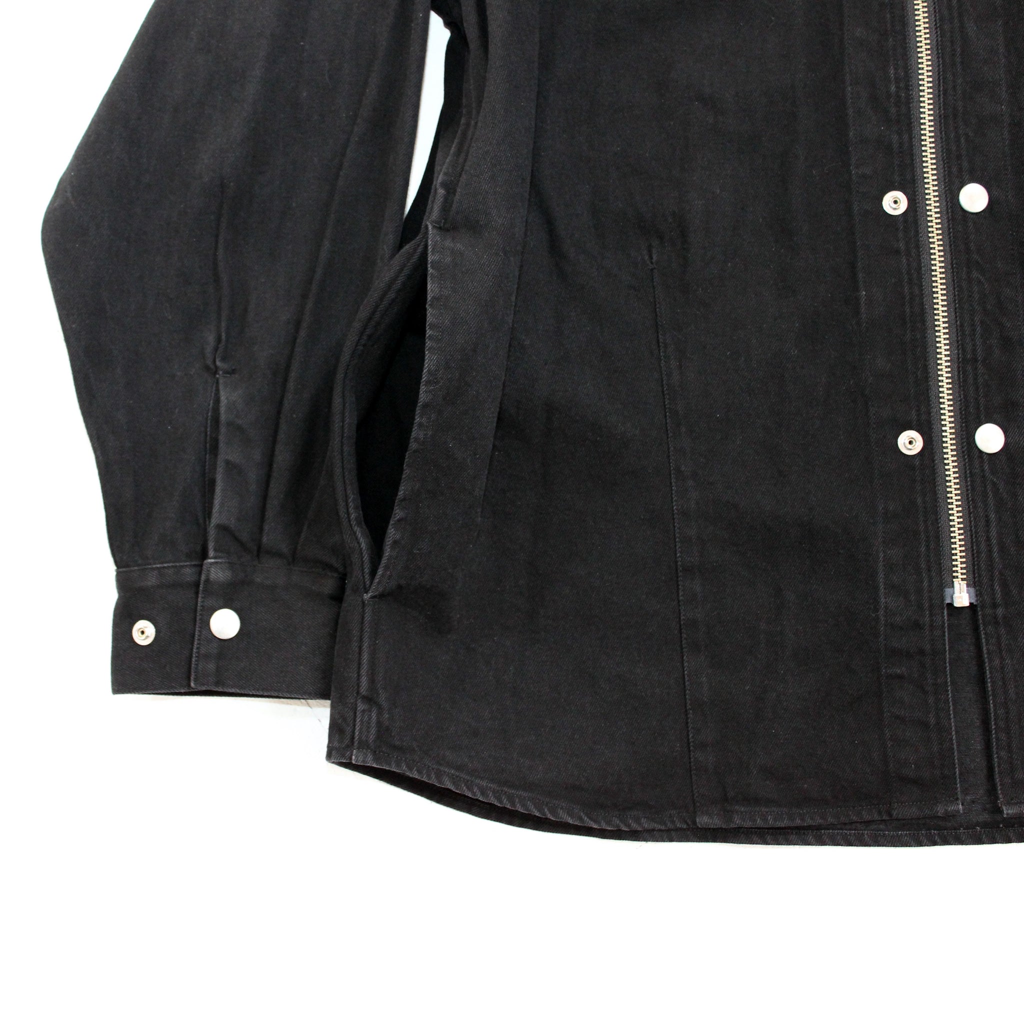 Wizzard Denim Shirt Jacket - Black