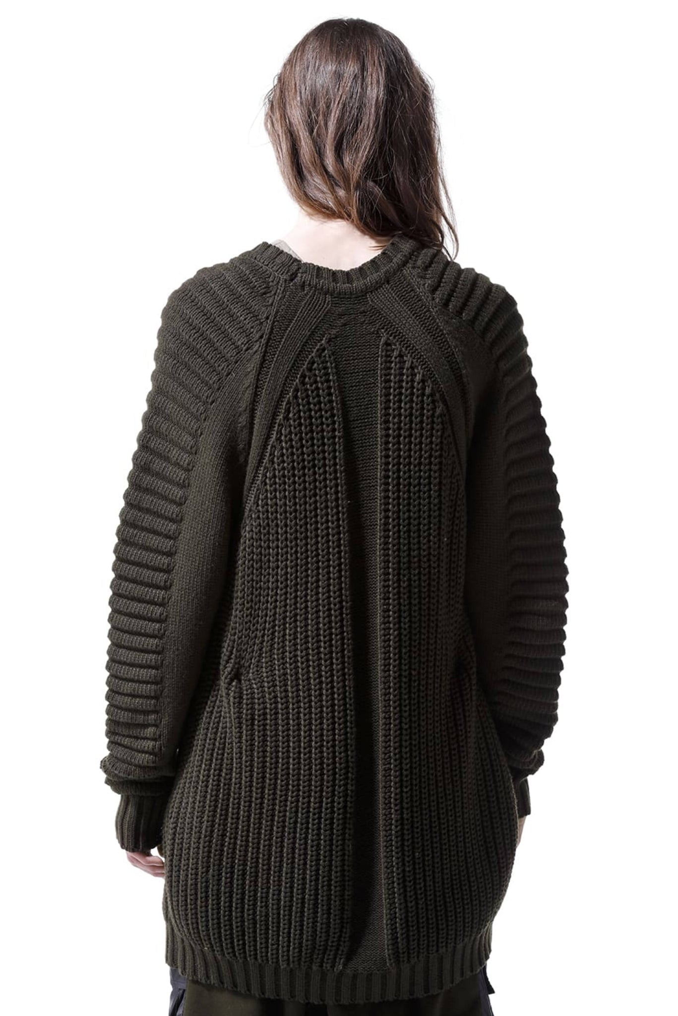 A.F ARTEFACT CABLE KNIT PULL OVER