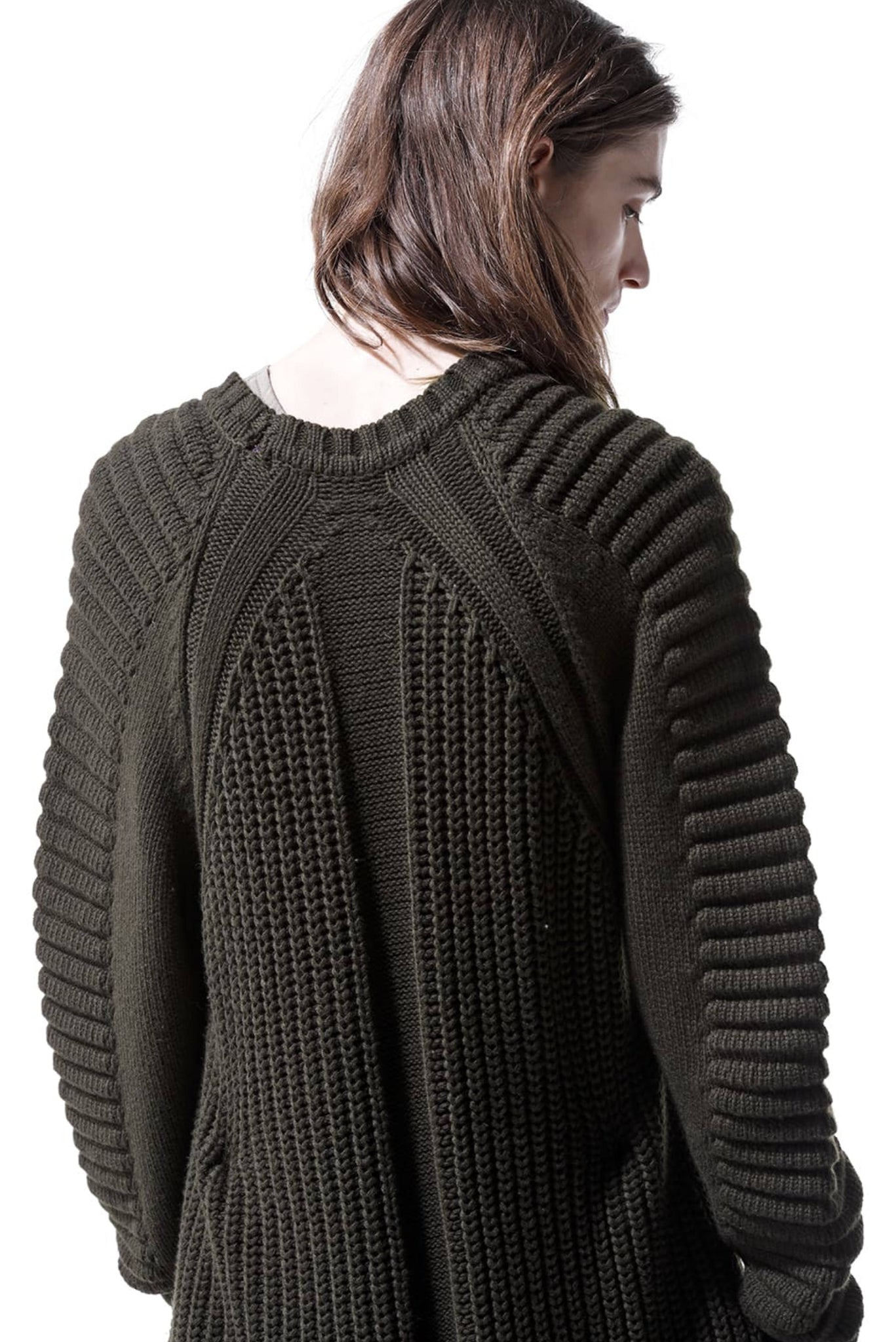 A.F ARTEFACT CABLE KNIT PULL OVER