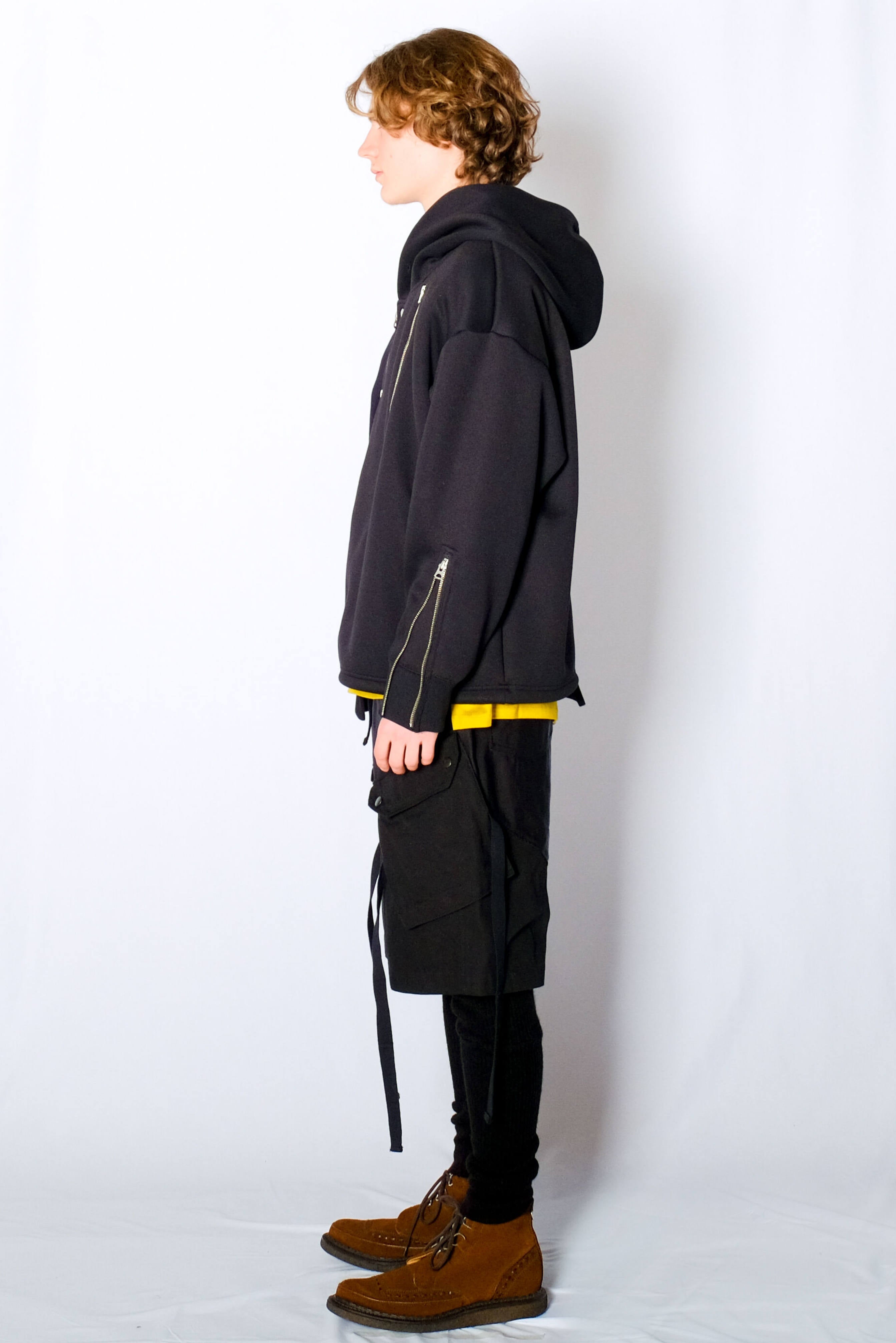 Wizzard Asymmetric Zip Hoodie – LASTLY